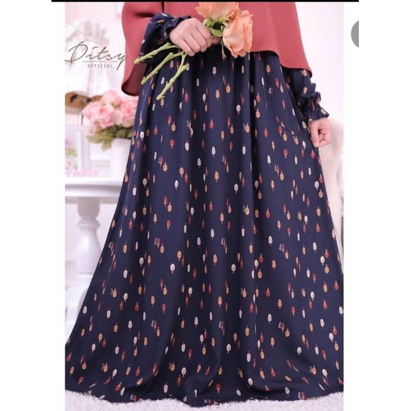 ditsy tree midnight reject sale size S