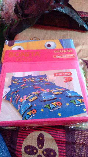 Sprei B4 Fata Flamingo Navy 180x200