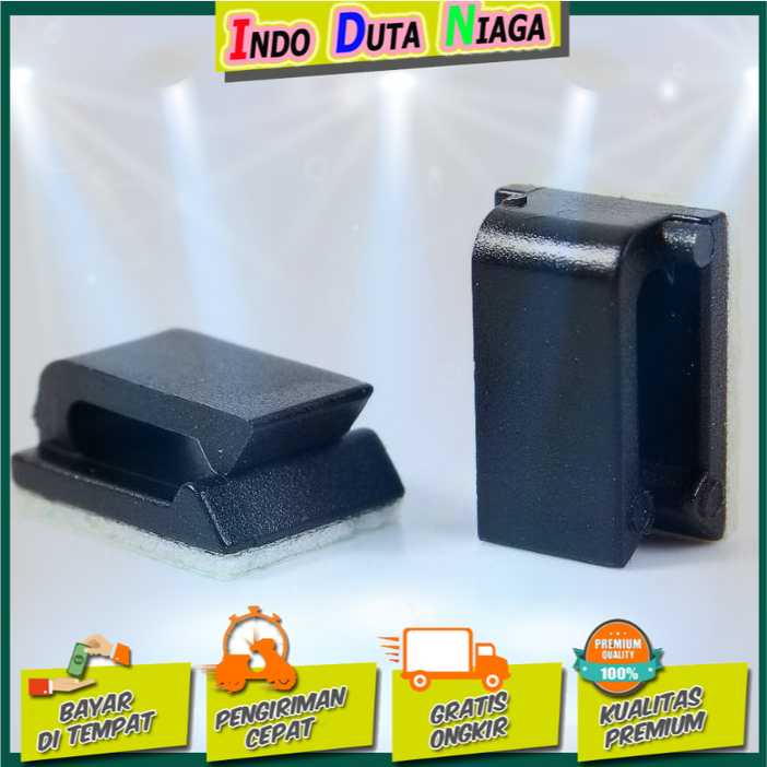 IDN TECH - Klip Kabel Tempel untuk Manajemen Kabel 30PCS - LP124