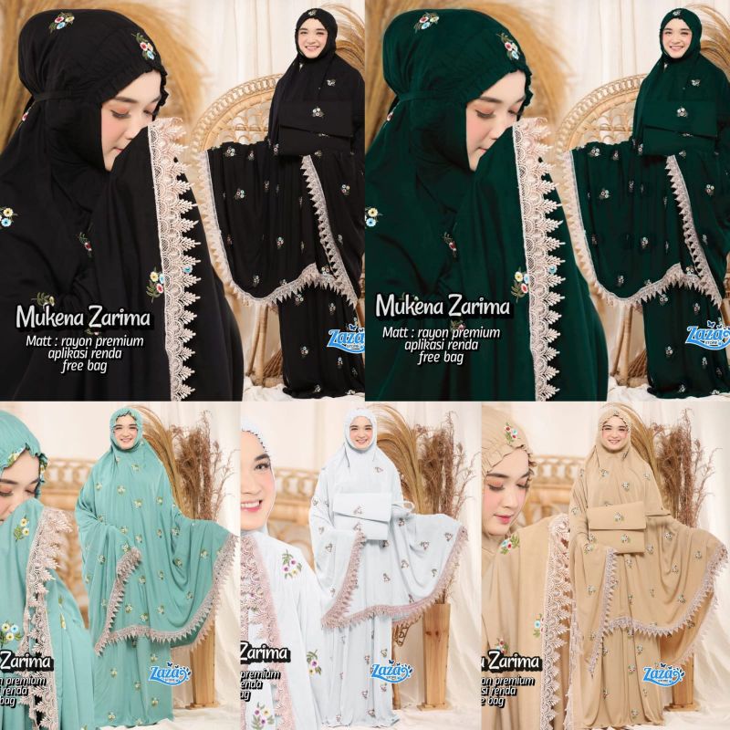 mukena zarima by zaza store