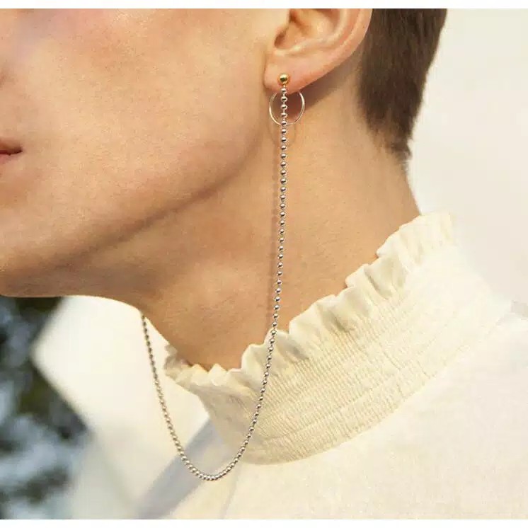 TEE0506 - Anting TUSUK Tindik Pria Wanita Kpop Korea BTS EXO GOT7