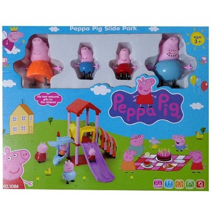 peppa pig slide set