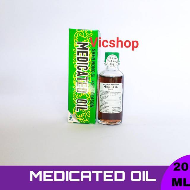 Jual MEDICATED OIL 20ML /FOUR SEASON 20ML/SECIYU Indonesia