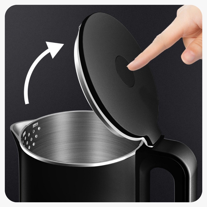 TEKO PEMANAS ELECTRIC KETTLE | TEKO LiSTRIK HITAM KMI8(WE)