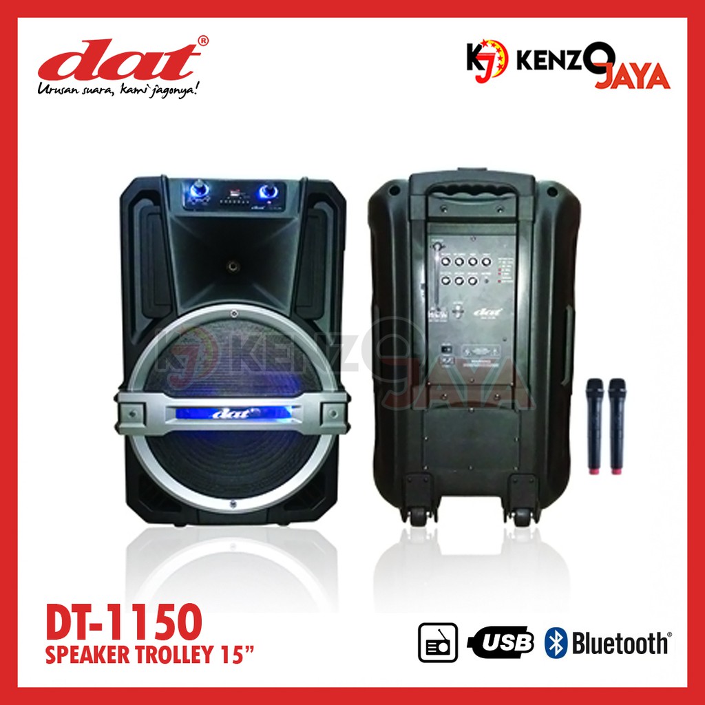Speaker Bluetooth Trolley DAT 15" DT-1150