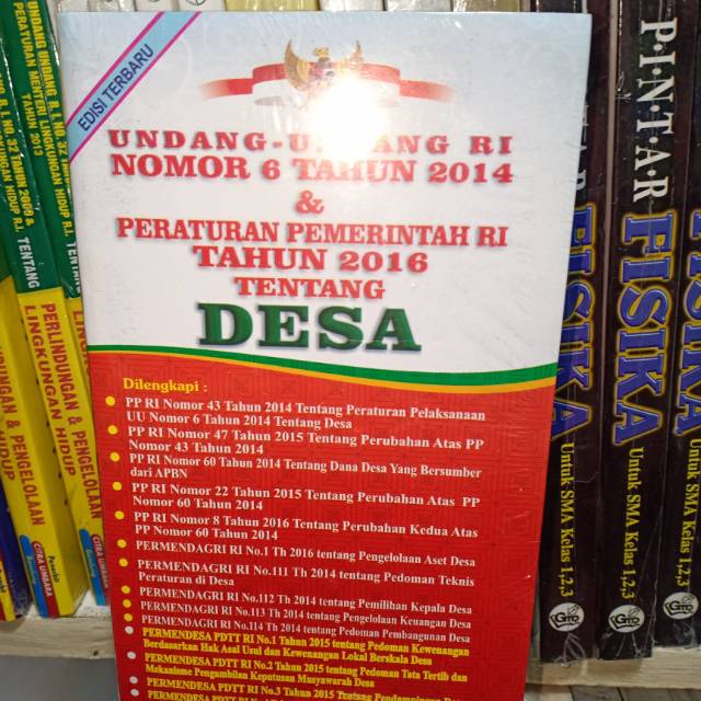 

Undang Undang Ri no 6 tahun 2014 tentang Desa