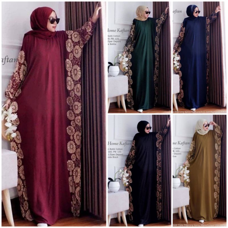 Kaftan Jumb0 - Kaftan Rayon -kaftan Viral -Wanita - Claudya Kaftan Kondangan Size Jumbo