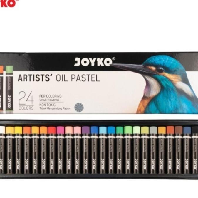 

Crayon Joyko Artists Oil Pastel Set 24 / Crayon Joyko 24 Warna