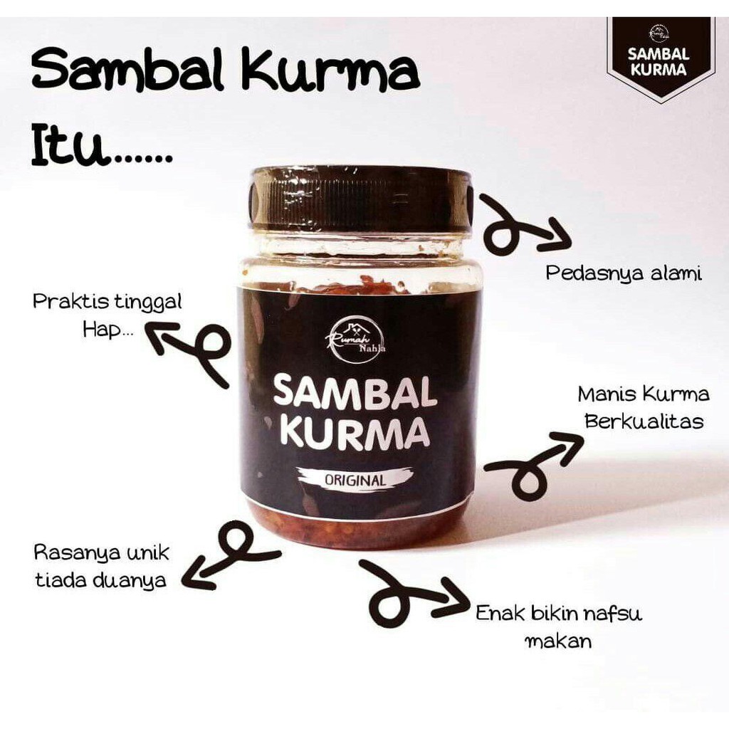 

TEMAN BUKA PUASA [ BISA COD ] SAMBAL KURMA ORIGINAL PERTAMA DI INDONESIA ,WAJIB COBA ,YUK PESAN !