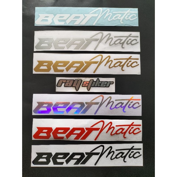 STIKER CUTTING BEAT MATIC