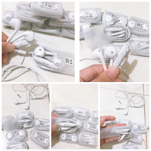 headset oppo original R11 F9 A5S A7 F7 R17 F11