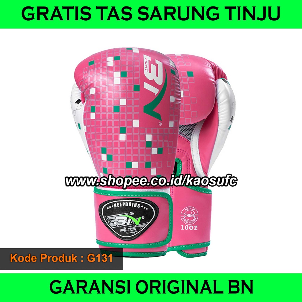 Sarung Tinju BN Original, Glove Boxing BN Asli, Sarung Muay Thai BN Original Premium