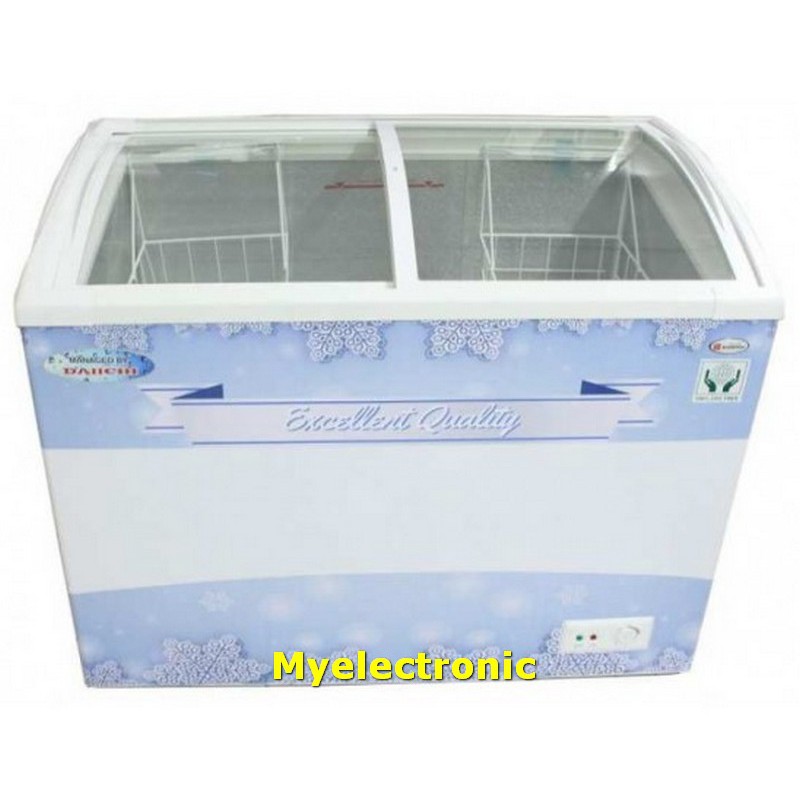 Freezer sliding daimitsu DICS-238 P 226 liter 210 watt