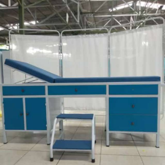 Meja periksa advan 2 loker