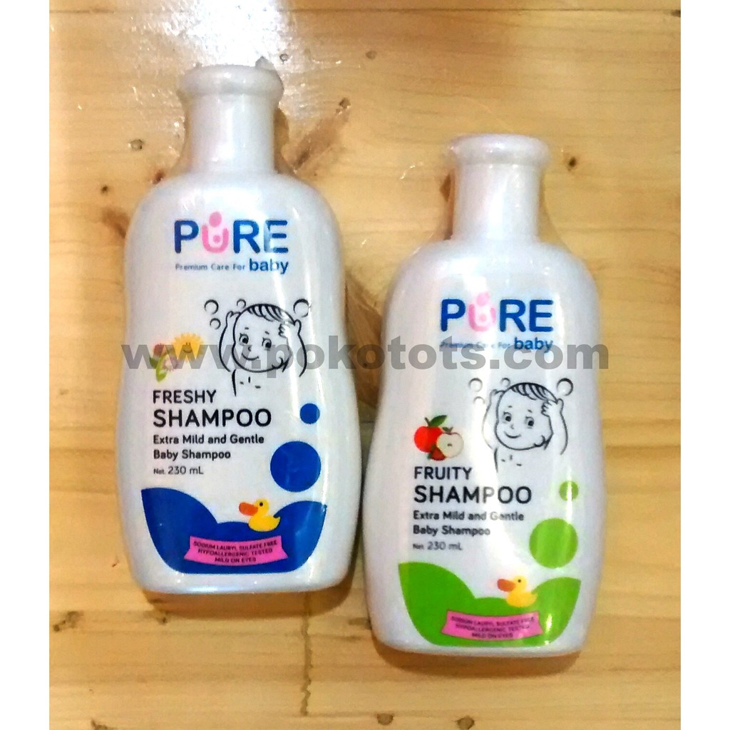 Pure Baby Shampoo 230ml Shampo Bayi dan Anak