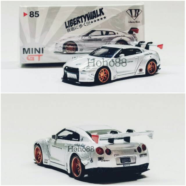 MiniGT Nissan GTR R35 no. 85
