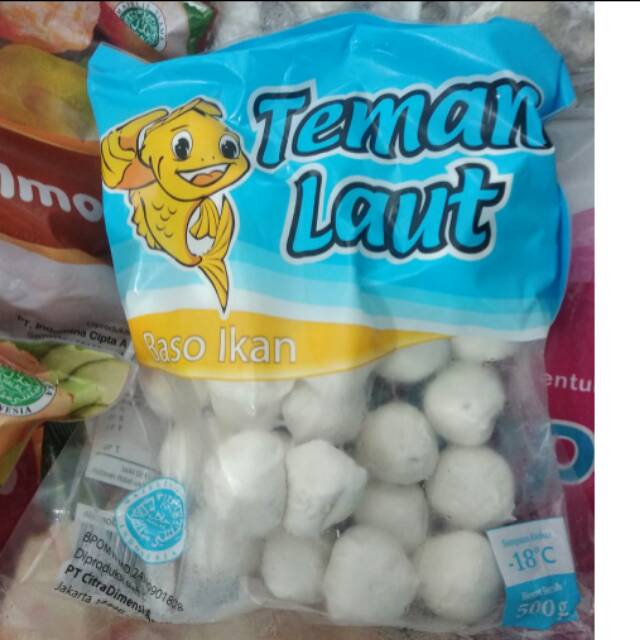 

Bakso ikan 500gr teman laut