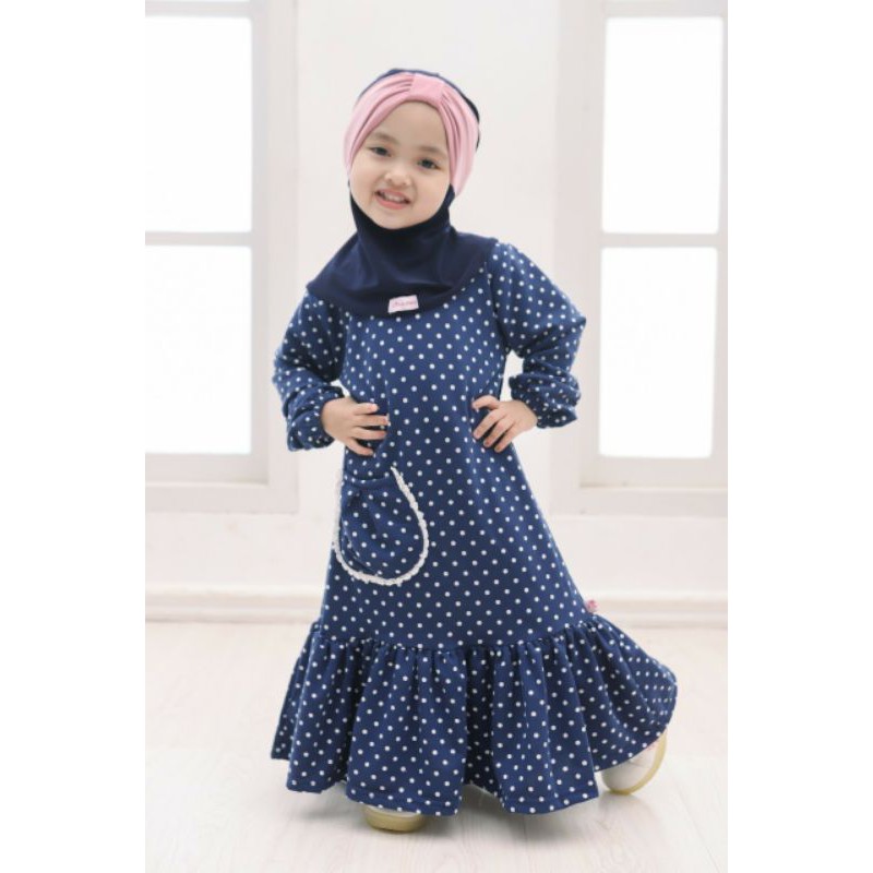 gamis anak kinara || viola kids