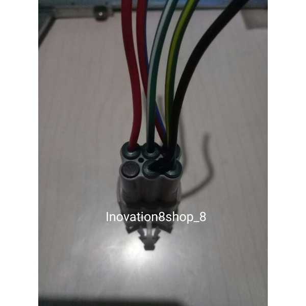 SOKET DELCO/SOKET DELCO 6 PIN MALE 5 KABEL/SOKET MOBIL