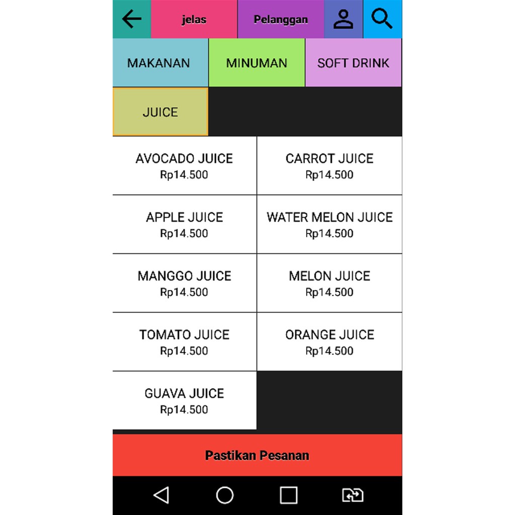 PAKET MESIN KASIR ANDROID SIAP PAKAI BLUETOOTH (BISA COD BAYAR DI RUMAH)