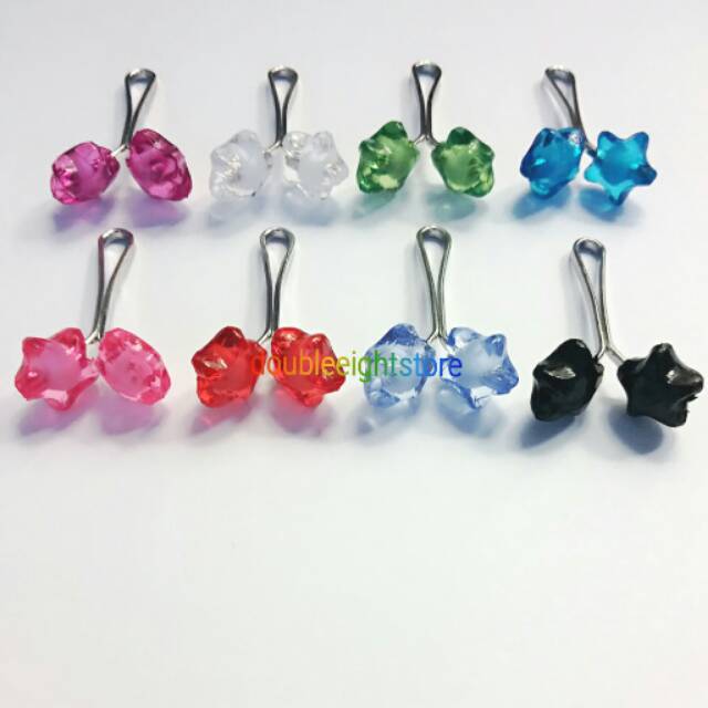 Klip Turki Little Star A008 | Turkey Turkish Jilbab Clip Hijab Penjepit Kerudung Pashmina