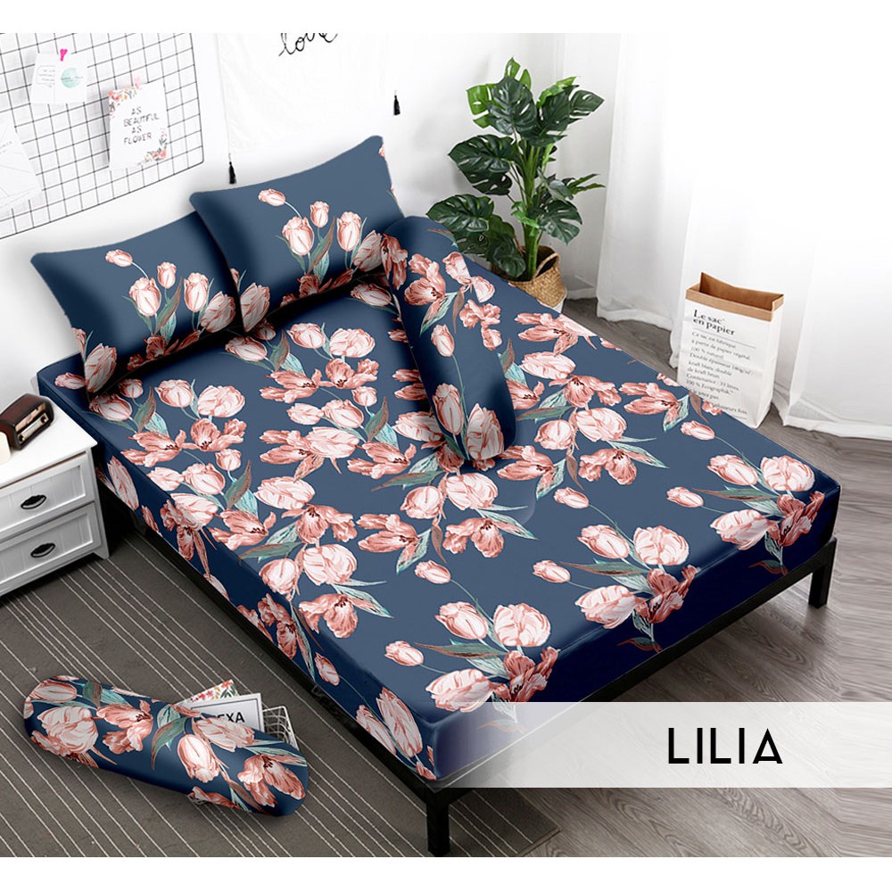 SS Sprei Monalisa Premium 180 180X200 King Size No 1 Disperse Part A