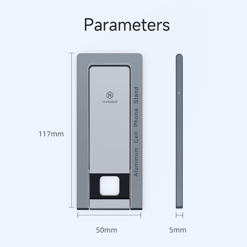 Hagibis Stand Holder Hp / Tablet Portable Bisa Dilipat Bahan Metal