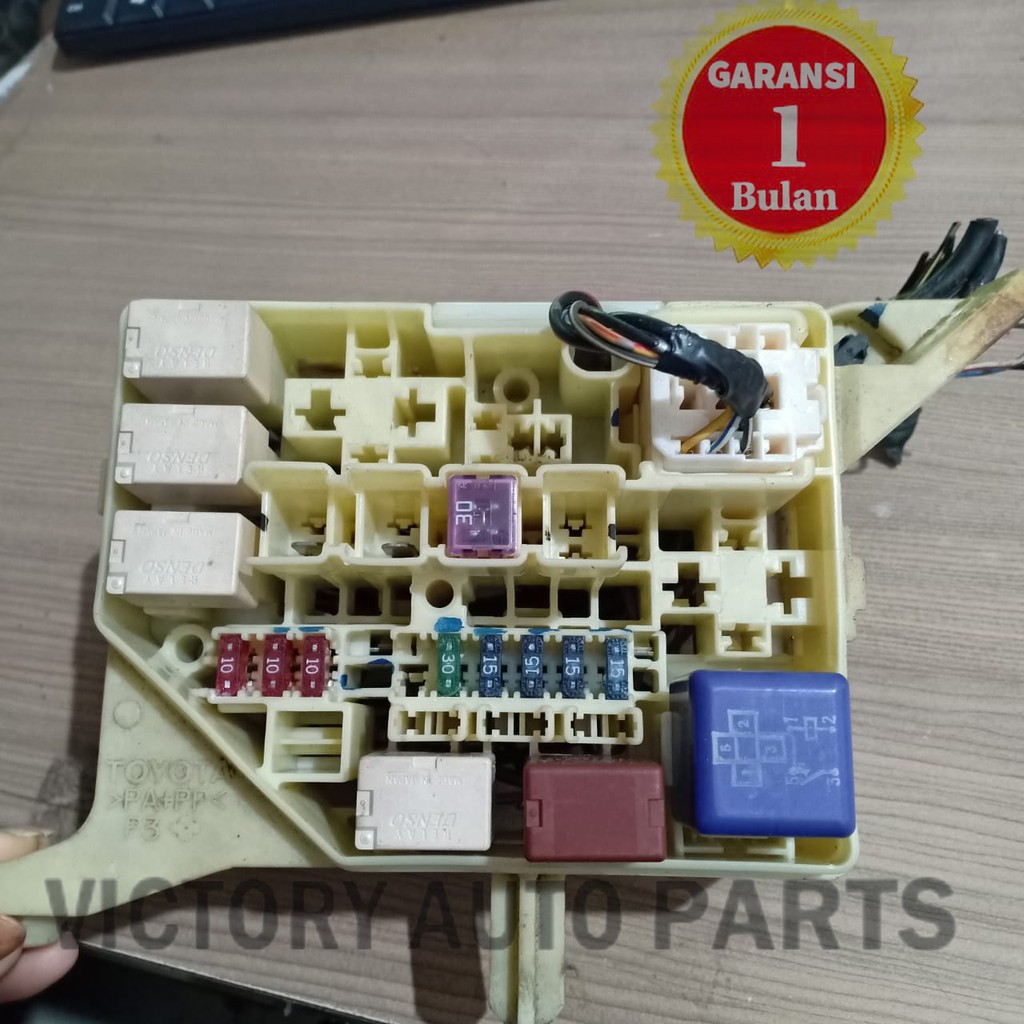 Fuse Box sekring sikring mobil toyota vios limo ORI COPOTAN -abfb ncp9