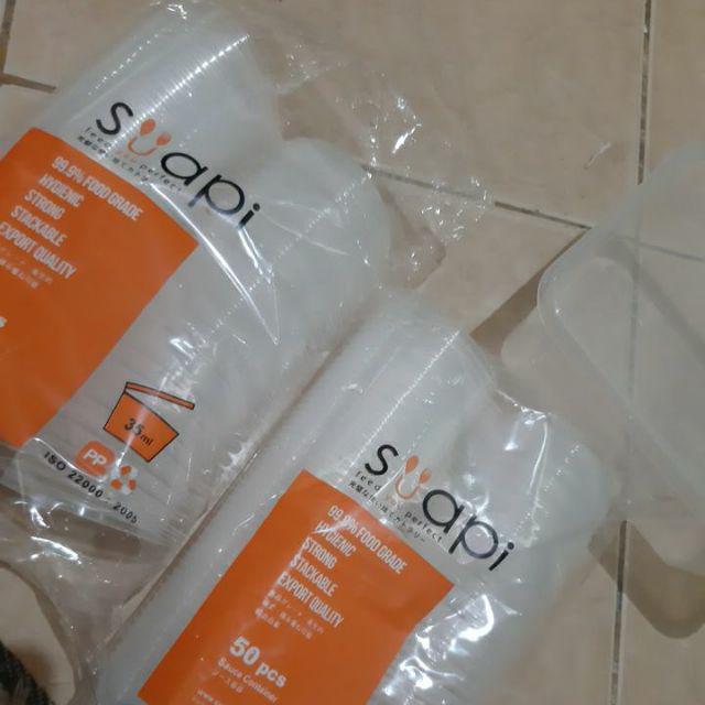 Tempat Sauce - Sauce Container Suapi - Sauce Container Plastik 35 Ml
