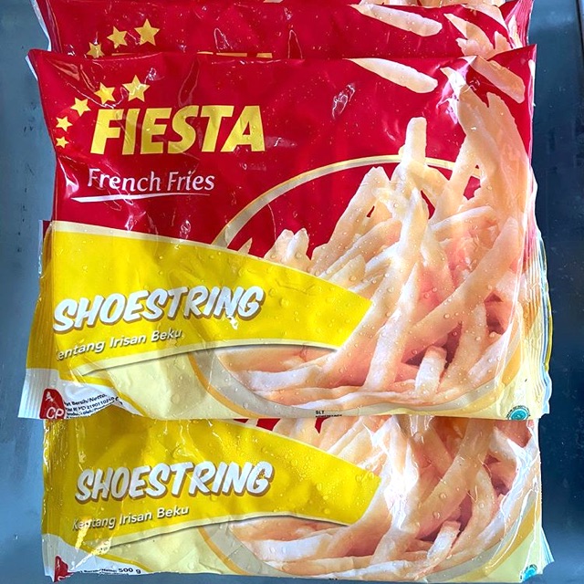 

Fiesta Kentang Goreng French Fries #1 Shoestring 500 gram semarang