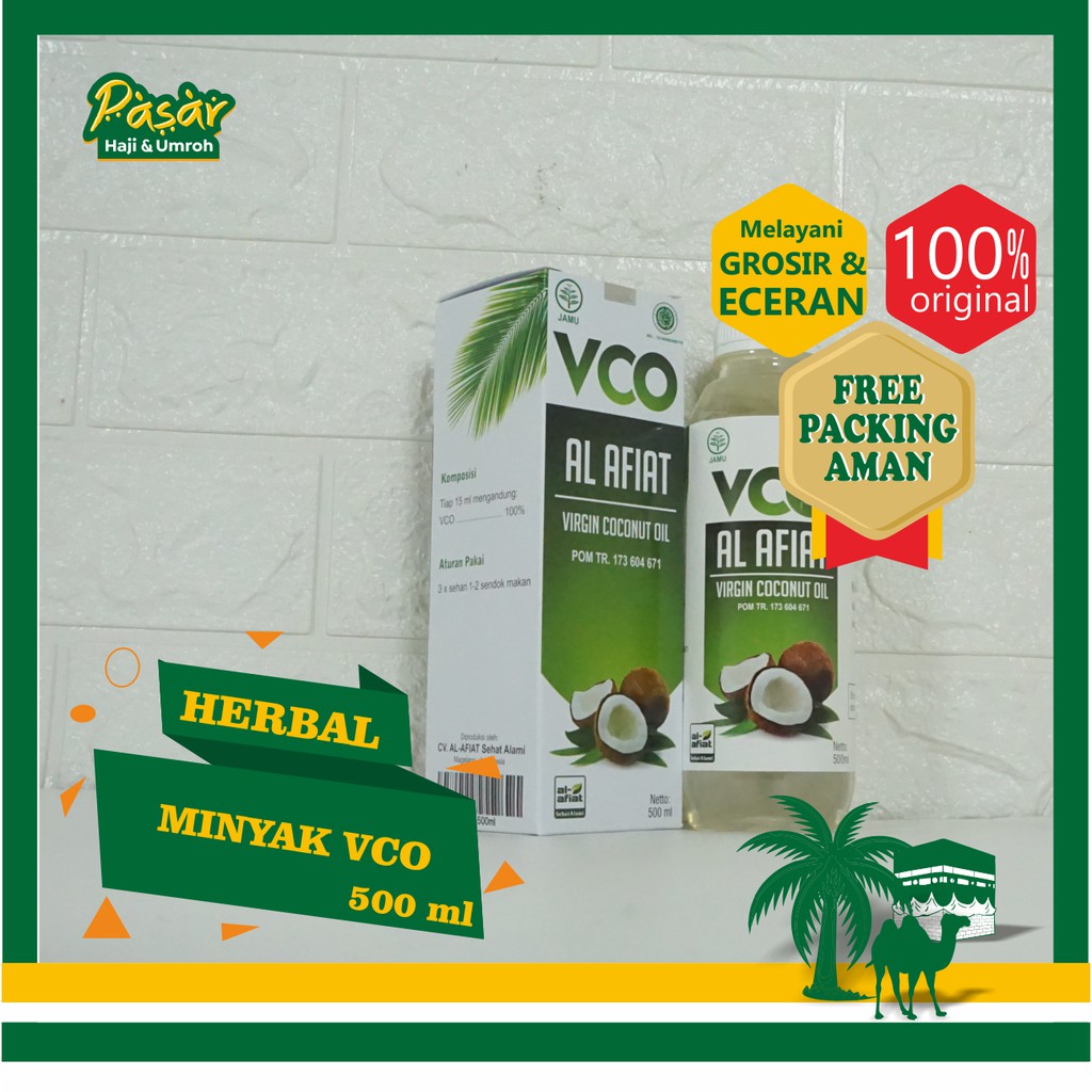 

Vco 500ml Minyak Kelapa Murni 100% Al Afiat