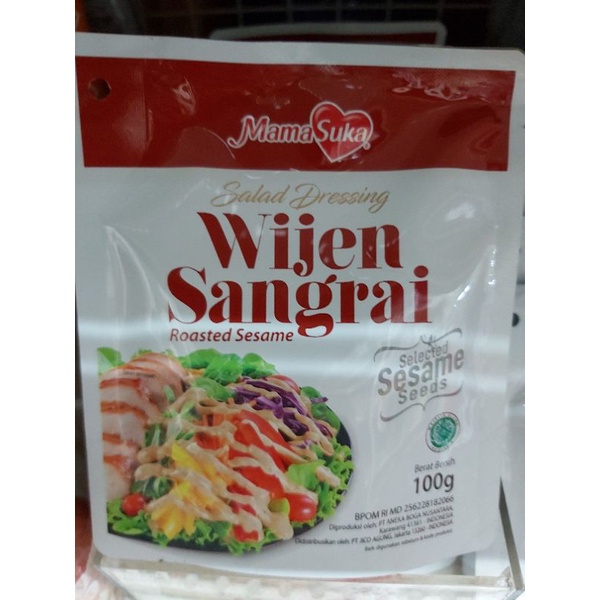 

Wijen Sangrai MamaSuka Salad Dressing 100 gram