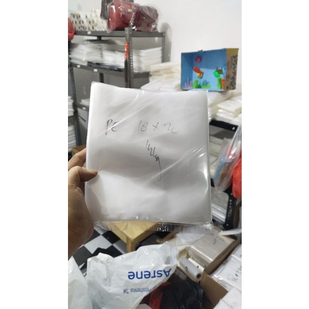 Plastik PE 18x20 tebal 80 micron. Frozen food