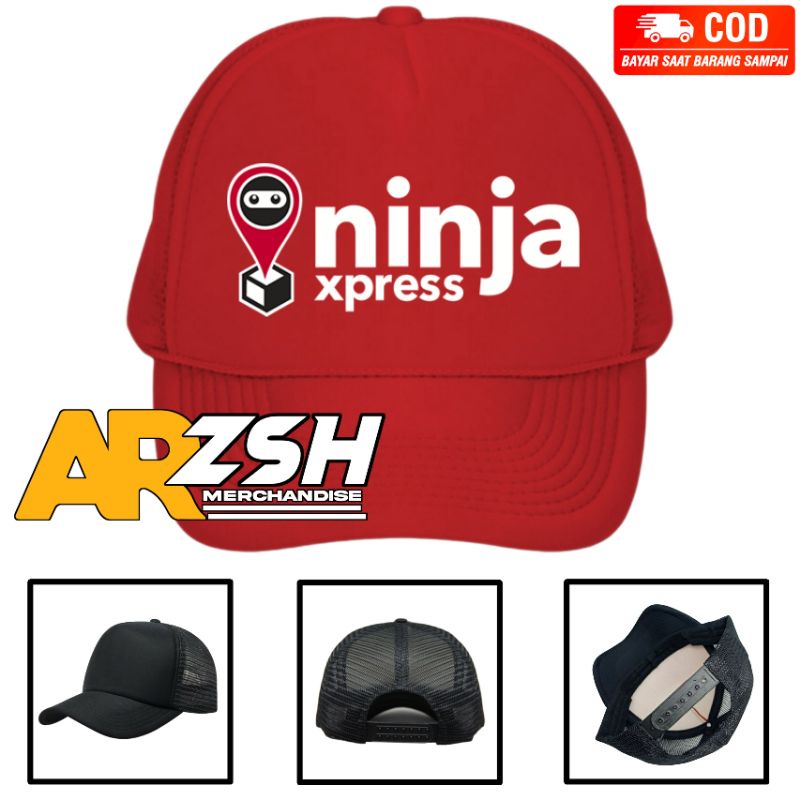 Topi Jaring Ninja Express - Topi Trucker Jaring Ninja Express