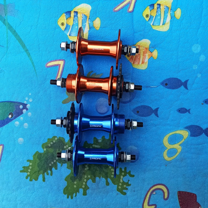 HUB FREEHUB FIXIE BEARING 36H - BIRU