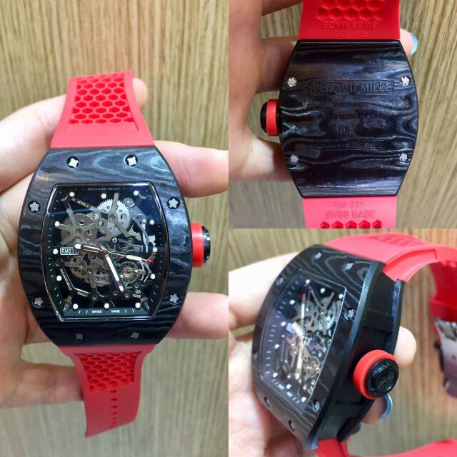 LIMITED EDITION RM035 CARBON BEZEL AUTOMATIC ULTIMATE SWISS CLONE