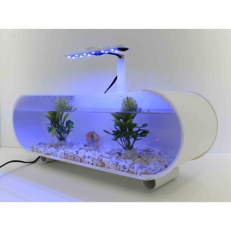 [ BAGUS ]AQUARIUM AKRILIK MINI IKAN CUPANG IKAN HIAS SIZE 30X12X9 CM