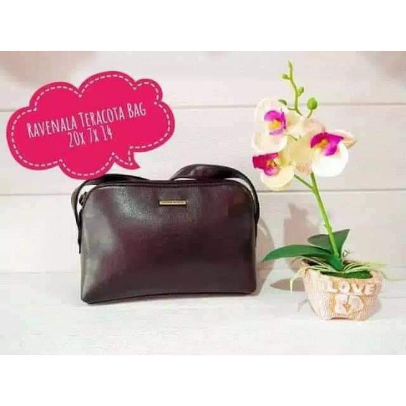 Promo Tas Selempang Wanita Ravenala Teracota Bag By Sophie Paris