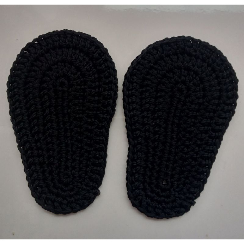 alas sandal dan sepatu rajut