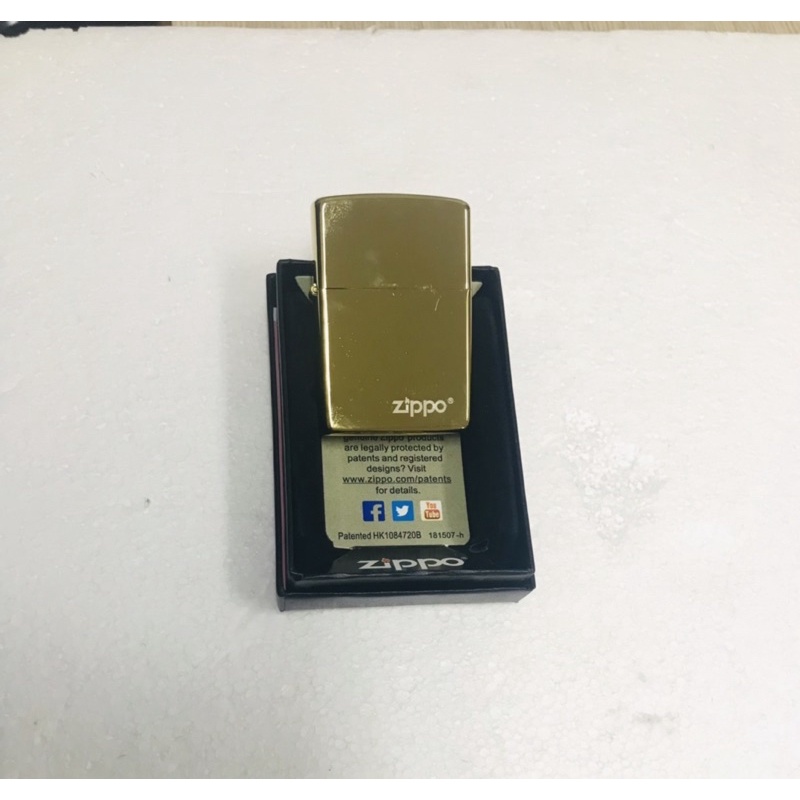 KOREK ZIPPO CROUM WARNA GOLD LOGO ZIPPO BAWAH / ZIPPO ANTIK