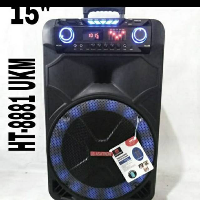 Speaker Portable Asatron HT 8881 UKM