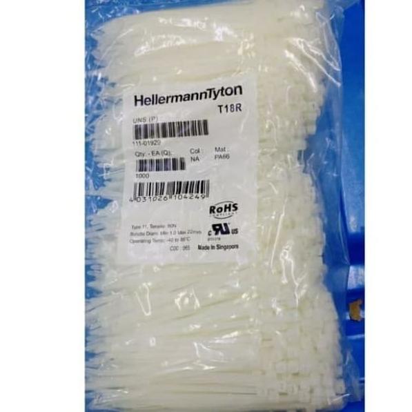 

Kabel Ties 10Cm T18R Merk HellermannTyton berkahja98 Segera Beli