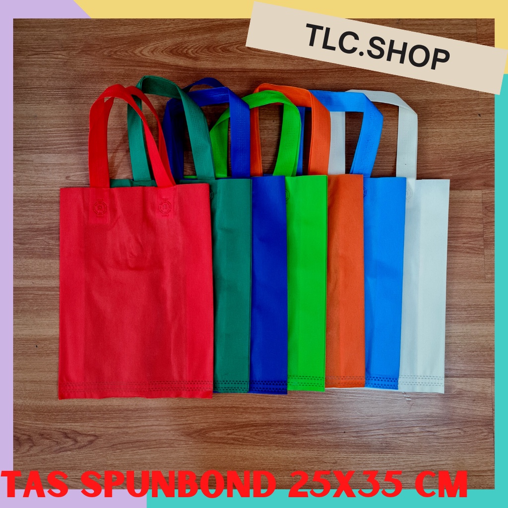 

Tas Spunbond 25x35cm Super Tebal/Tas Souvenir Tenteng/Goodie Bag