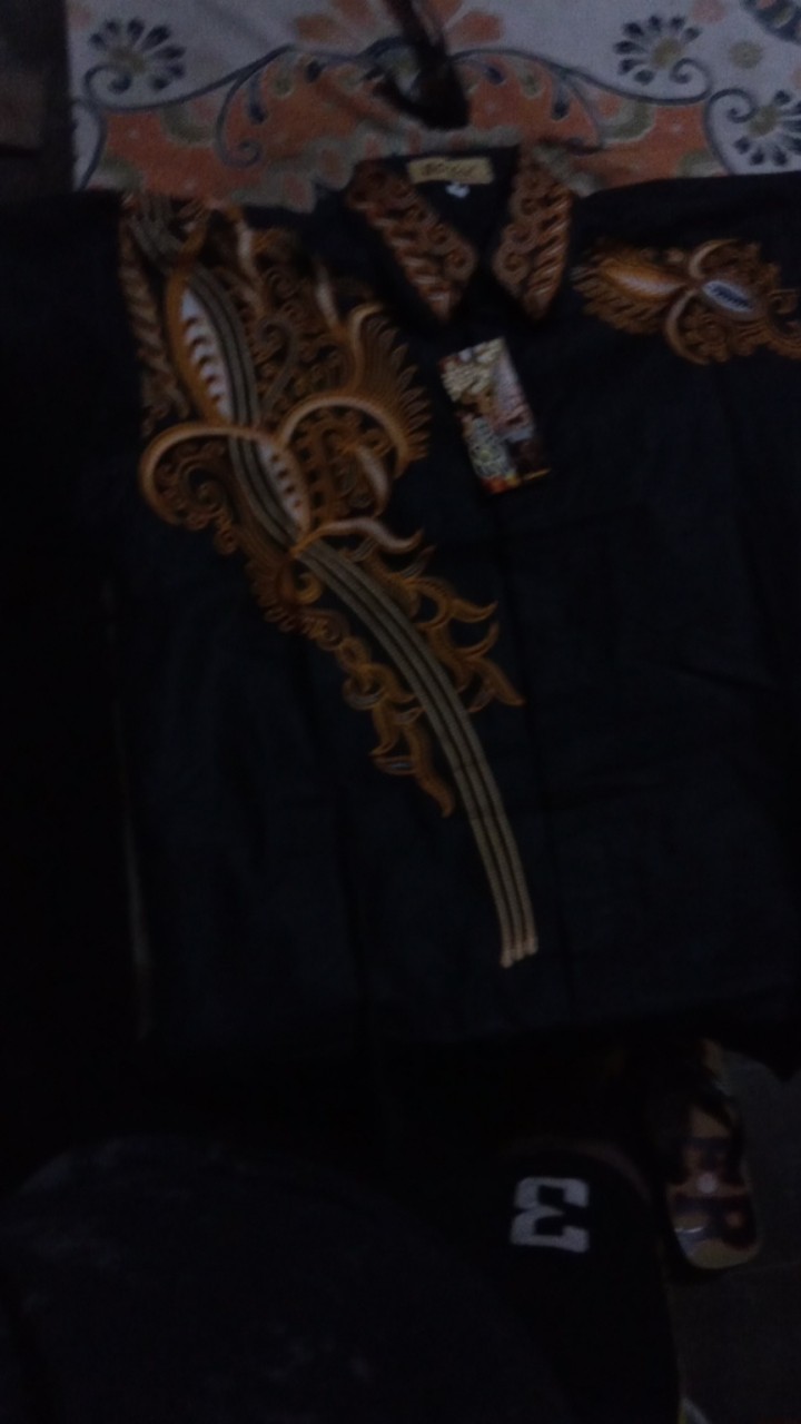 Sofi Baju Batik Pria Lengan Pendek Model Reguler Mrhsngket M.l.xl.xxl