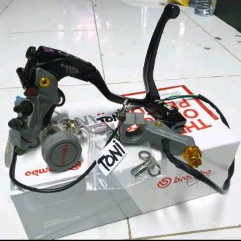 Master rem brembo rcs 19 corsa corta kiri kanan motor mio vario 125 150 beat mio j m3 soul nouvo dll
