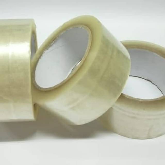 

Lakban Isolasi Tape Bening NoMerk Termurah 2"x100 yard