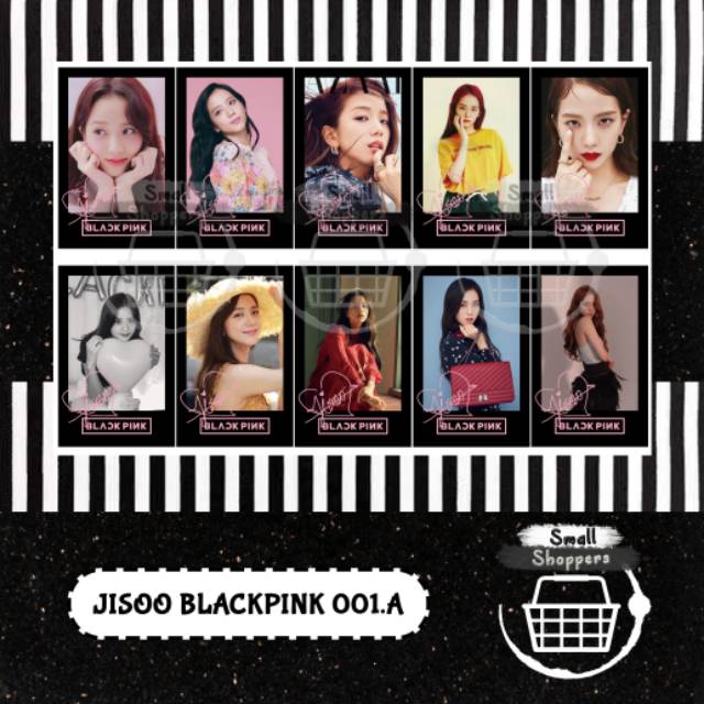 Jisoo BLACKPINK Photocard