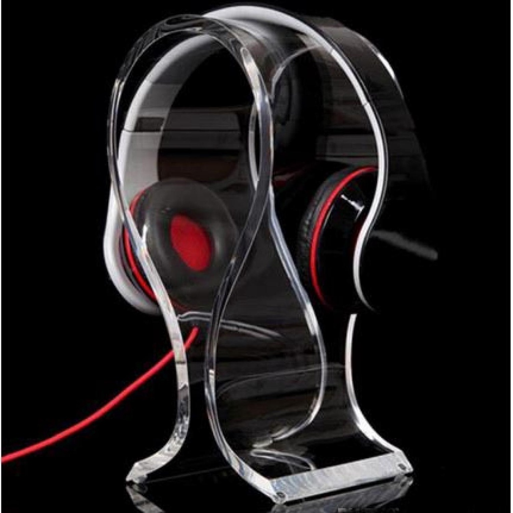 Stand Holder Display Headphone Headset Acrylic DA1502