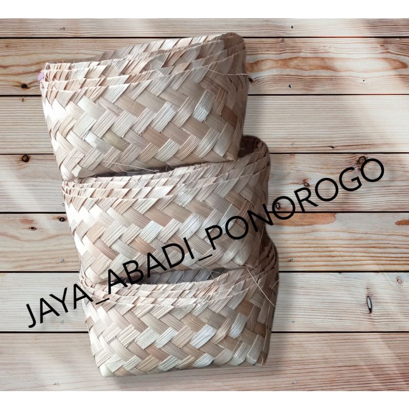 BESEK BAMBU UNTUK TAS SET KEBEN/TAS BALI / TAS SODAN KEPURA