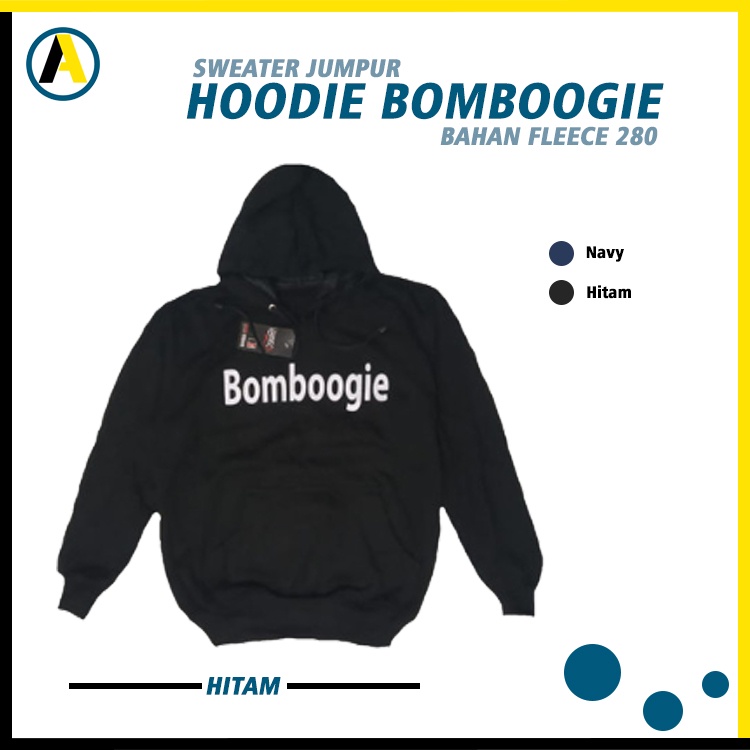 Obral Jaket pria wanita sweater hoodie bomboogie